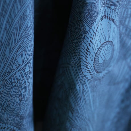 LIBERTY FABRICS　NO.37 リバティプリント  ドレスシャツ リバティシャツ  ＜ Hebe/ ヘベ＞