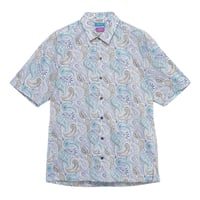 LIBERTY FABRICS　NO.70 リバティプリント  半袖シャツ リバティシャツ  ＜ Deco Paisley / デコペイズリー＞