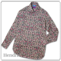 LIBERTY FABRICS　NO.27 リバティプリント  ドレスシャツ リバティシャツ  ＜ Hendrix / ヘンドリックス＞