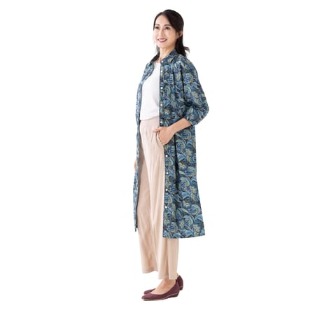 （レディース）LIBERTY FABRICS  NO.b017 リバティプリント リバティ ワンピース   ＜MEDUSA 　メデューサ＞