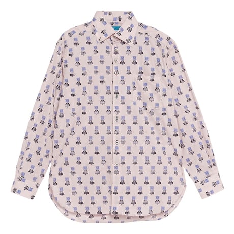 LIBERTY FABRICS  NO135 リバティプリント リバティ リバティシャツ   ドレスシャツ  ＜CHARLES HOUSE チャールズハウス＞