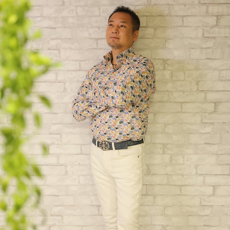 LIBERTY FABRICS NO.05 リバティプリント リバティシャツ ドレスシャツ