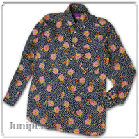 LIBERTY FABRICS　 NO.20 リバティプリント  ドレスシャツ リバティシャツ  ＜Juniper/ジュニパー＞