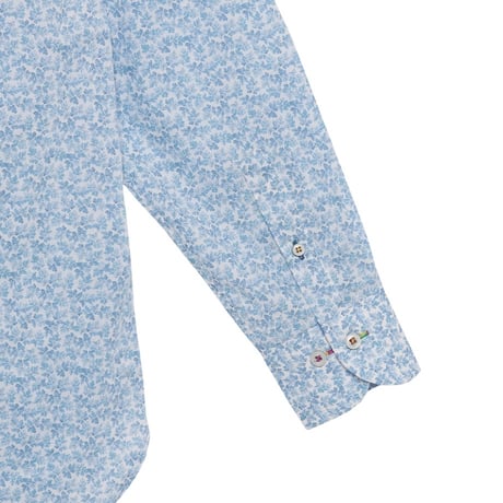 LIBERTY FABRICS  NO129. リバティプリント リバティ リバティシャツ   ドレスシャツ  ＜Fallen Leaves フォールン・リーブス＞