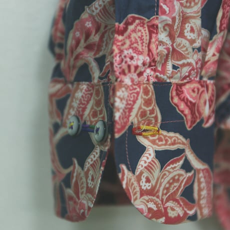 LIBERTY FABRICS　NO.35 リバティプリント  ドレスシャツ リバティシャツ  ＜Floral Chintz/フローラル・チンツ＞