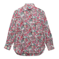 LIBERTY FABRICS　NO.56  リバティプリント  ドレスシャツ リバティシャツ  ＜Ciara / キアラ ＞