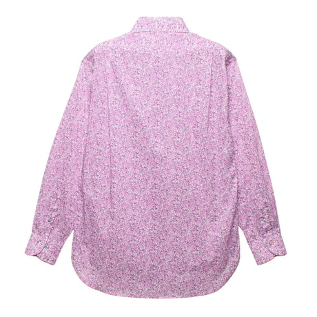LIBERTY FABRICS　NO.51 リバティプリント  ドレスシャツ リバティシャツ  ＜ Into The Leaves / イントゥー ザ リーブス＞