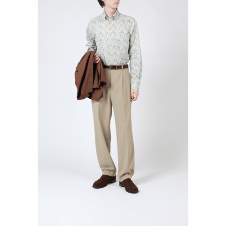 LIBERTY FABRICS  NO126. リバティプリント リバティ リバティシャツ   ドレスシャツ  ＜Doctor Tullochドクタータロック＞
