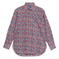 LIBERTY FABRICS  NO138 リバティプリント リバティ リバティシャツ   ドレスシャツ  ＜Wiltshire  ウィルトシャー＞