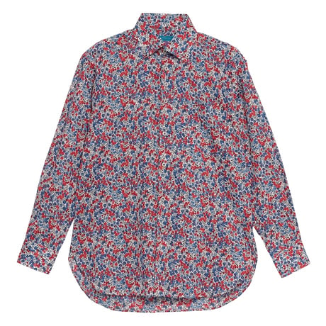 LIBERTY FABRICS  NO138 リバティプリント リバティ リバティシャツ   ドレスシャツ  ＜Wiltshire  ウィルトシャー＞