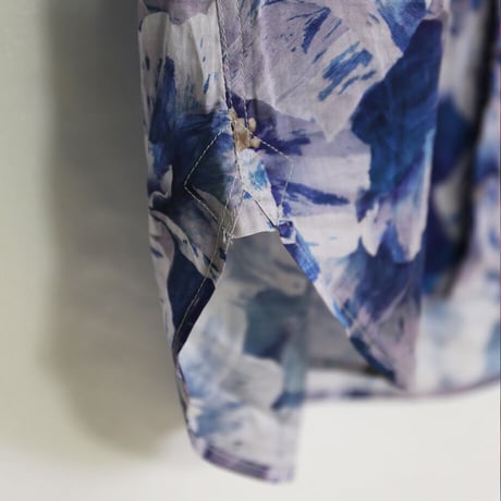 LIBERTY FABRICS　NO.36 リバティプリント  ドレスシャツ リバティシャツ  ＜Paper Petals/ペーパー・ペタルス＞