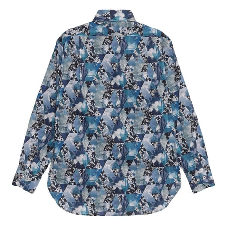 LIBERTY FABRICS  NO134. リバティプリント リバティ リバティシャツ   ドレスシャツ  ＜STROLL ストロール＞
