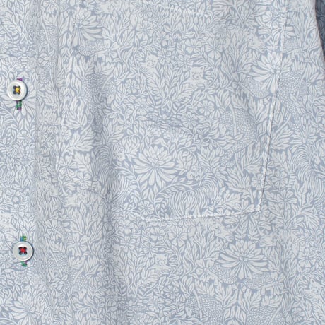 LIBERTY FABRICS  NO. 95 リバティプリント リバティ リバティシャツ   ドレスシャツ  ＜ SURVIVAL / サバイバル＞