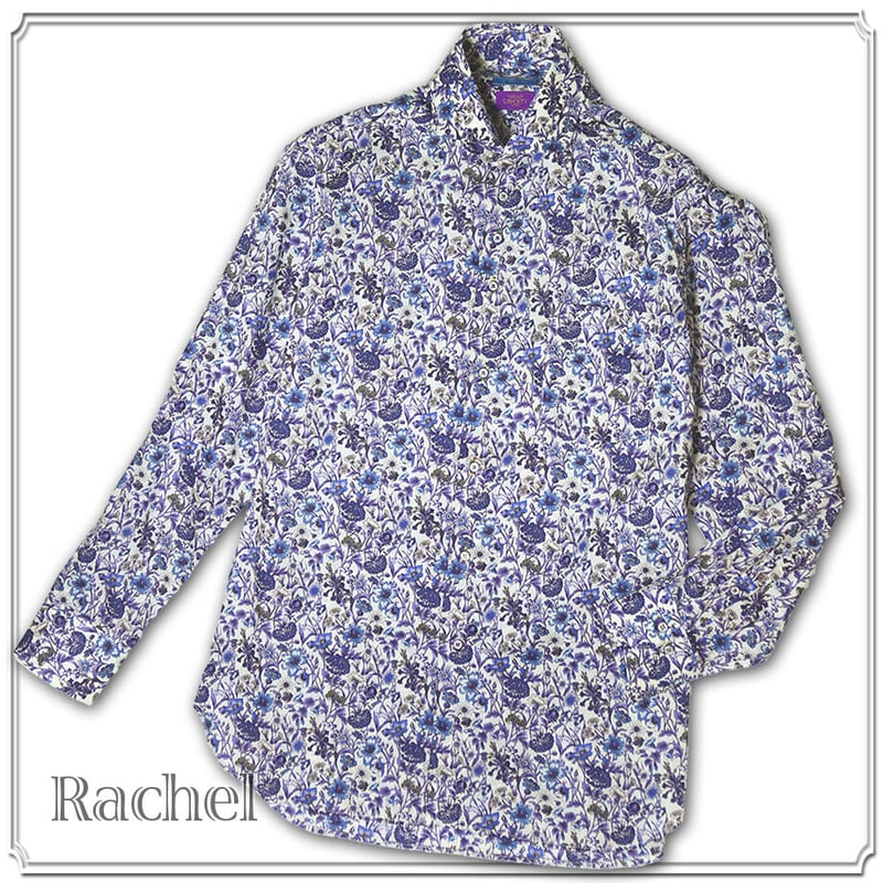 LIBERTY FABRICS NO.16 リバティプリント ドレスシャツ リバティシャツ 