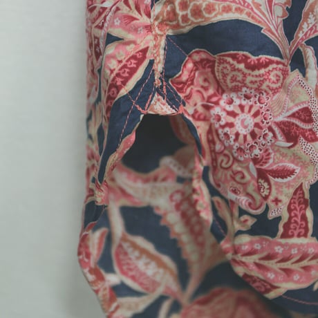 LIBERTY FABRICS　NO.35 リバティプリント  ドレスシャツ リバティシャツ  ＜Floral Chintz/フローラル・チンツ＞