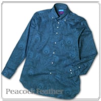 LIBERTY FABRICS　NO.37 リバティプリント  ドレスシャツ リバティシャツ  ＜ Hebe/ ヘベ＞