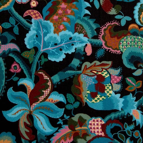 LIBERTY FABRICS　NO.29 リバティプリント  ドレスシャツ リバティシャツ  ＜French Brocade/フレンチ・ブロケード＞【グリーン】