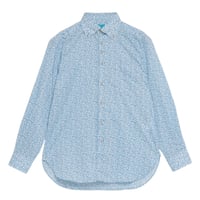 LIBERTY FABRICS  NO129. リバティプリント リバティ リバティシャツ   ドレスシャツ  ＜Fallen Leaves フォールン・リーブス＞