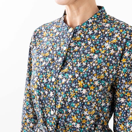 （レディース）LIBERTY FABRICS  NO.b018 リバティプリント リバティ ワンピース   ＜HESPER  ヘスパー＞