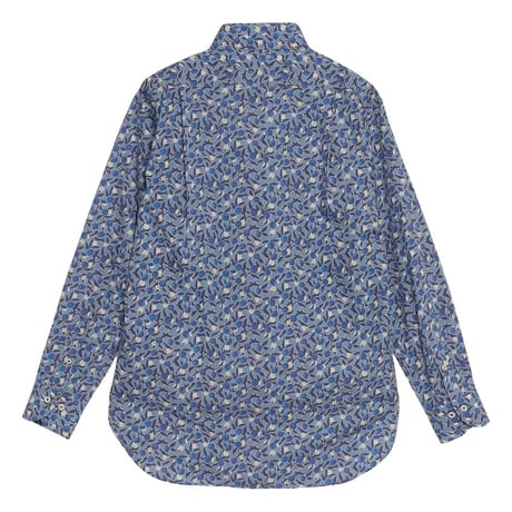 LIBERTY FABRICS  NO118. リバティプリント リバティ リバティシャツ   ドレスシャツ  ＜Lemon Grove レモン・グローブ＞