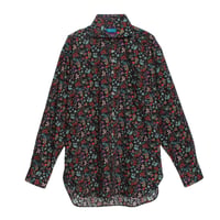 LIBERTY FABRICS  NO. 90 リバティプリント リバティ リバティシャツ   ドレスシャツ  ＜ NORDIC HONEY / ノルディック・ハニー ＞
