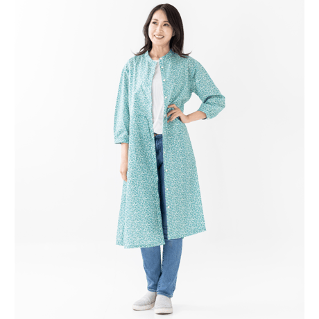 （レディース）LIBERTY FABRICS  NO.b012 リバティプリント リバティ ワンピース   ＜Lucky JOHN  ラッキー・ジョン＞