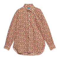 LIBERTY FABRICS  NO140 リバティプリント リバティ リバティシャツ   ドレスシャツ  ＜Leila レイラ＞