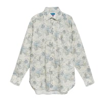 LIBERTY FABRICS  NO. 92 リバティプリント リバティ リバティシャツ   ドレスシャツ  ＜ AROUND THE WORLD / アラウンド・ザ・ワールド ＞