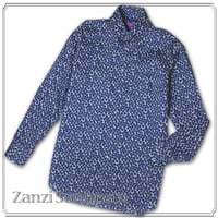 LIBERTY FABRICS　NO.04 リバティプリント リバティシャツ  ドレスシャツ　＜ Zanzi Sunbeam / ザンジー・サンビーム ＞
