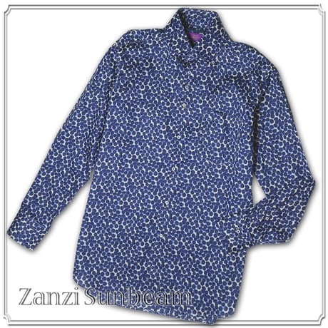 LIBERTY FABRICS　NO.04 リバティプリント リバティシャツ  ドレスシャツ　＜ Zanzi Sunbeam / ザンジー・サンビーム ＞