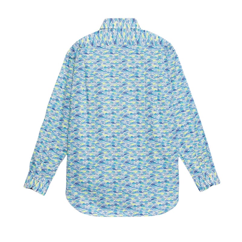 Estnation リバティ　Liberty 緑　シャツ Estnation リバティLiberty 緑シャツ