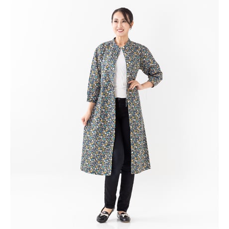（レディース）LIBERTY FABRICS  NO.b018 リバティプリント リバティ ワンピース   ＜HESPER  ヘスパー＞