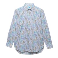 LIBERTY FABRICS　NO.54 リバティプリント  ドレスシャツ リバティシャツ  ＜ Deco Paisley / デコペイズリー＞