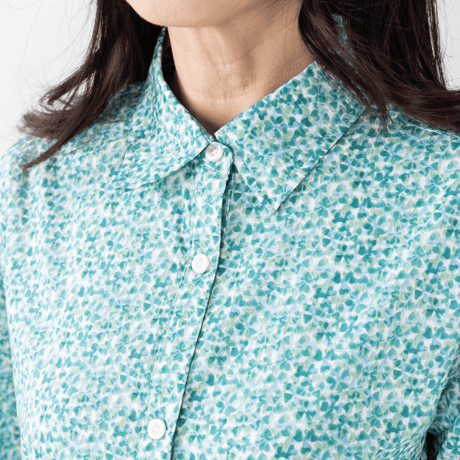（レディース）LIBERTY FABRICS  NO.b012 リバティプリント リバティ ワンピース   ＜Lucky JOHN  ラッキー・ジョン＞
