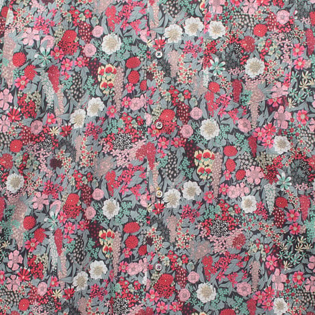LIBERTY FABRICS　NO.56  リバティプリント  ドレスシャツ リバティシャツ  ＜Ciara / キアラ ＞