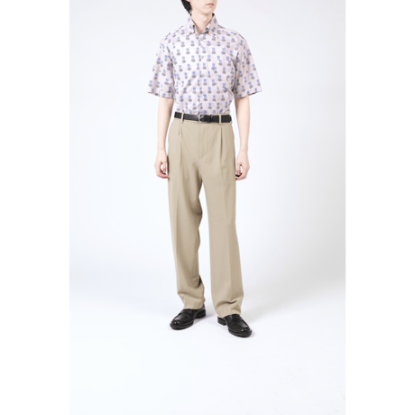 LIBERTY FABRICS  NO135 リバティプリント リバティ リバティシャツ   ドレスシャツ  ＜CHARLES HOUSE チャールズハウス＞