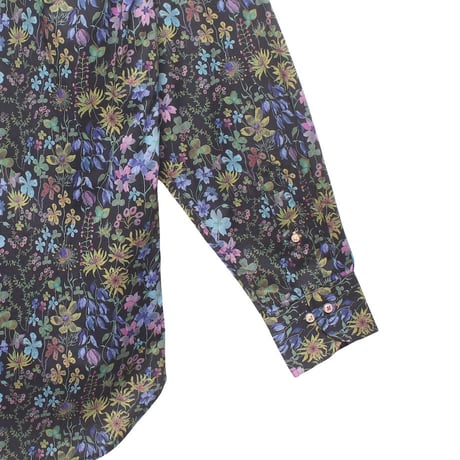 LIBERTY FABRICS　NO.57 リバティプリント  ドレスシャツ リバティシャツ  ＜ Anber's Posy / 　アンバーズ ポージー＞