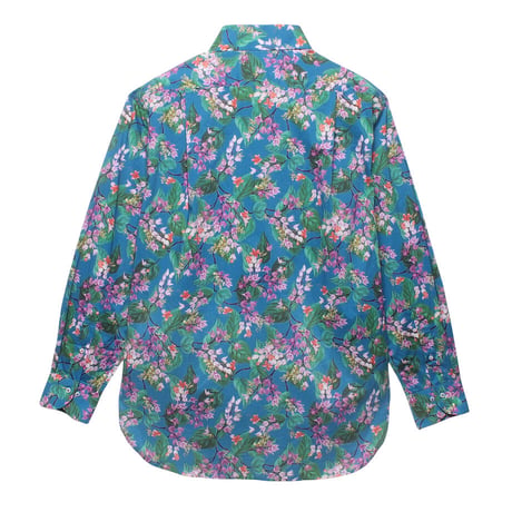 LIBERTY FABRICS　 NO.61リバティプリント  ドレスシャツ リバティシャツ  ＜ Ostrley / オスタリー＞