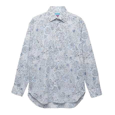 LIBERTY FABRICS　NO.048 リバティプリント  ドレスシャツ リバティシャツ  ＜Adelajda / アデラジャ＞