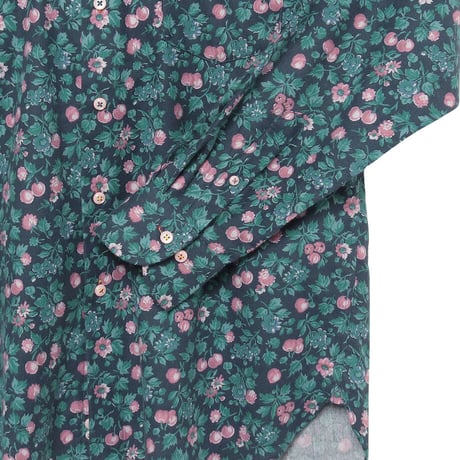 LIBERTY FABRICS  NO. 76リバティプリント  ドレスシャツ リバティシャツ  ＜Babette バベット＞