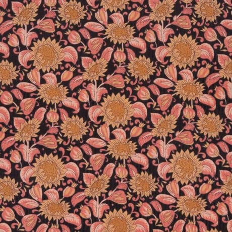 LIBERTY FABRICS　NO.45 リバティプリント  ドレスシャツ リバティシャツ コーデュロイ　＜ Synchronise / シンクロナイズ＞