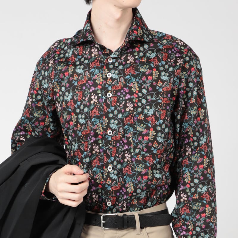 LIBERTY FABRICS NO. 90 リバティプリント リバティ リバティシャツ 