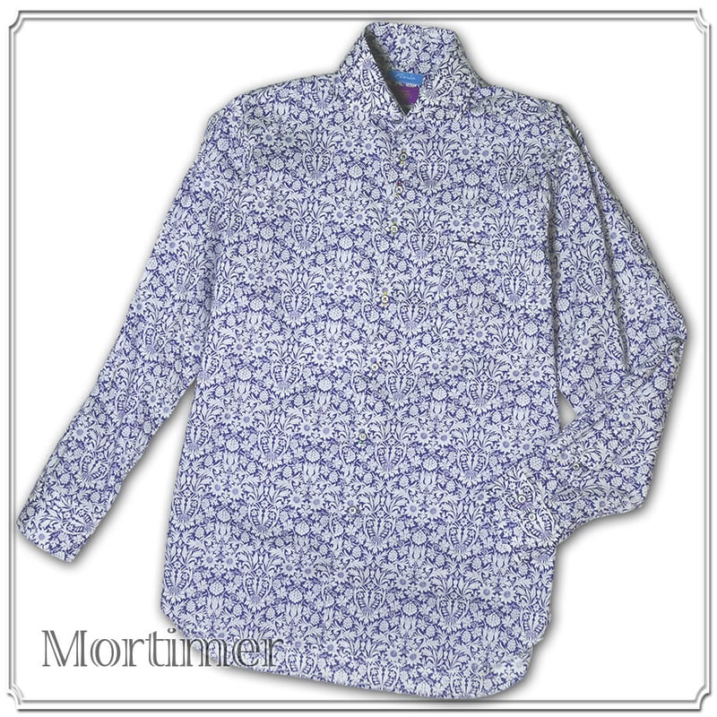 LIBERTY FABRICS NO.14 リバティプリント ドレスシャツ リバティ