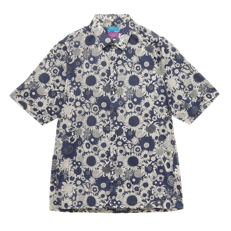 LIBERTY FABRICS　NO.63 リバティプリント  半袖シャツ  リバティシャツ ＜ Small Sus / スモール サス ＞