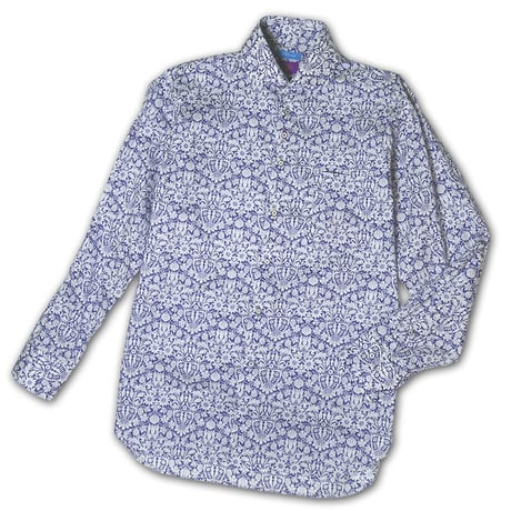 LIBERTY FABRICS　NO.14  リバティプリント  ドレスシャツ リバティシャツ  ＜ Mortimer / モーティマー＞