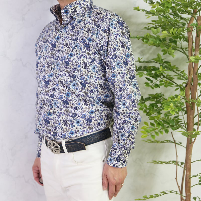 Topolina リバティプリント　シャツ Topolina リバティプリント シャツ - メルカリ