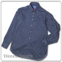 LIBERTY FABRICS　NO.38 リバティプリント  ドレスシャツ リバティシャツ  ＜Woven Spotts/ ウーブン・スポッツ ＞