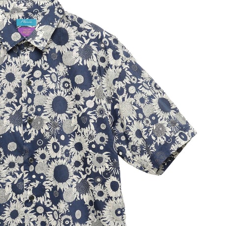 LIBERTY FABRICS　NO.63 リバティプリント  半袖シャツ  リバティシャツ ＜ Small Sus / スモール サス ＞