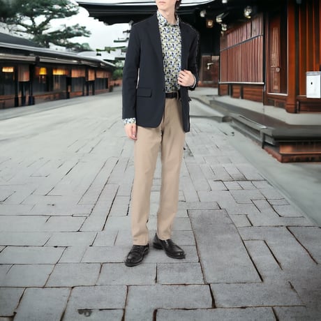 LIBERTY FABRICS  NO. 94 リバティプリント リバティ リバティシャツ   ドレスシャツ  ＜ ARCHER ZEN / アーチャー・ゼン ＞