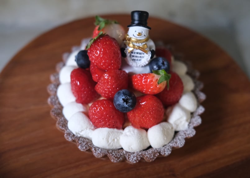 クリスマス 店頭受取限定】3種のいちごタルト | いちご大福と茶菓のお